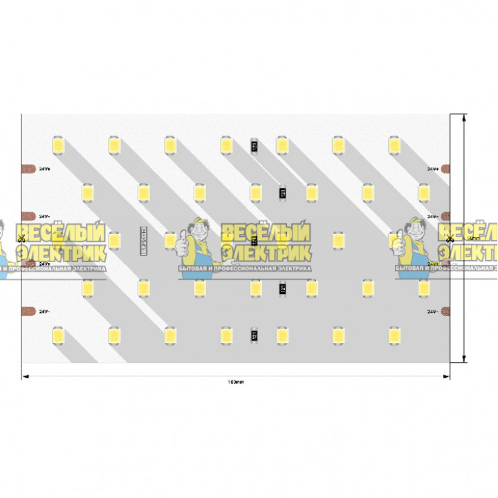 Светодиодная лента LUX нейтрального белого свечения SWG ( 5m )
