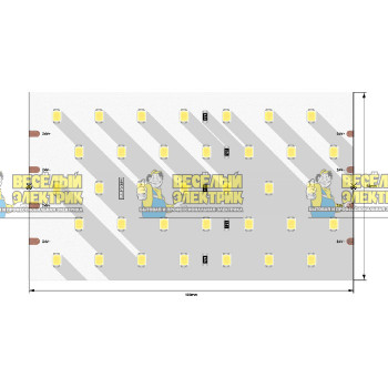 Cветодиодная лента 31W 24V IP33 свечение нейтральное SWG ( 2.5m )