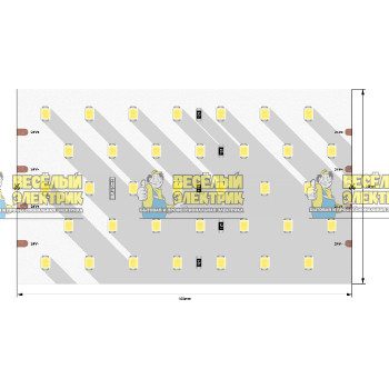 Светодиодная лента LUX нейтрального белого свечения SWG ( 5m )