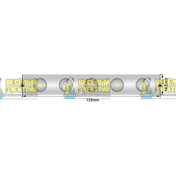 Лента светодиодная wall washer 5050, 42 LED/м, РГБ