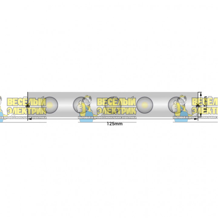 Лента светодиодная wall washer 5050, 42 LED/м, РГБ