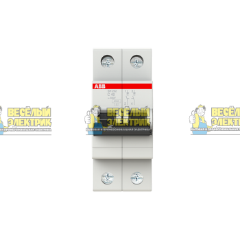 Автоматический выключатель 2-полюсной ABB SH202 C40