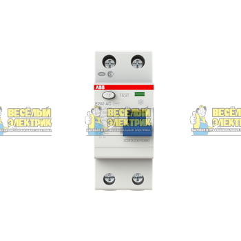 Выключатель дифференциального тока 2 модуля ABB F202 AC-80/0,3