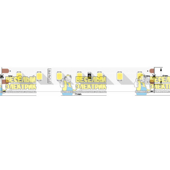 Светодиодная лента LUX SMD-2835 нейтральный белый цвет SWG ( 5m )