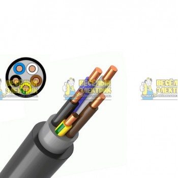 Кабель ППГнг(А)-HF 5х2.5 (N PE) 0.66кВ (м) Конкорд