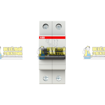 Автоматический выключатель 2-полюсной ABB SH202 C10