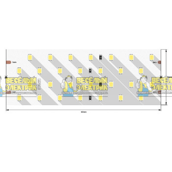 Cветодиодная лента 26W 24V IP33 свечение нейтральное SWG ( 5m )