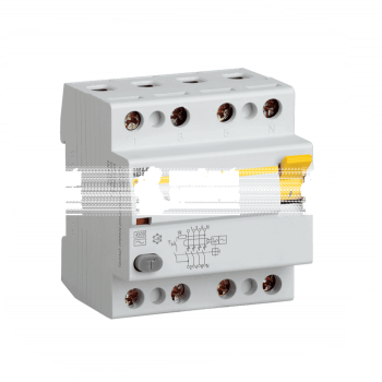 Выключатель дифференциального тока (УЗО) 4п 32А 100мА IEK