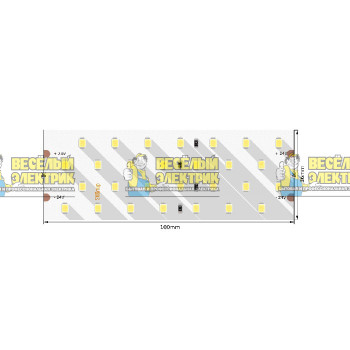 Светодиодная лента LED SMD-2835 нейтральное белое свечение SWG ( 5m )