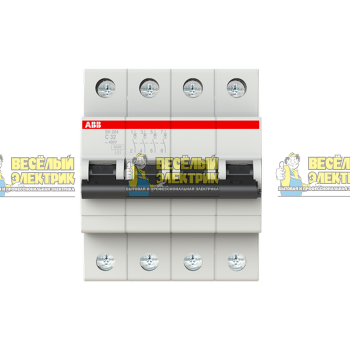  Автоматический выключатель 4-полюсной  ABB SH204 C 32