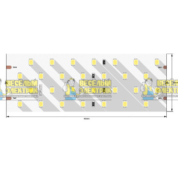 Светодиодная лента LUX нейтральное белое свечение SWG ( 2.5m )