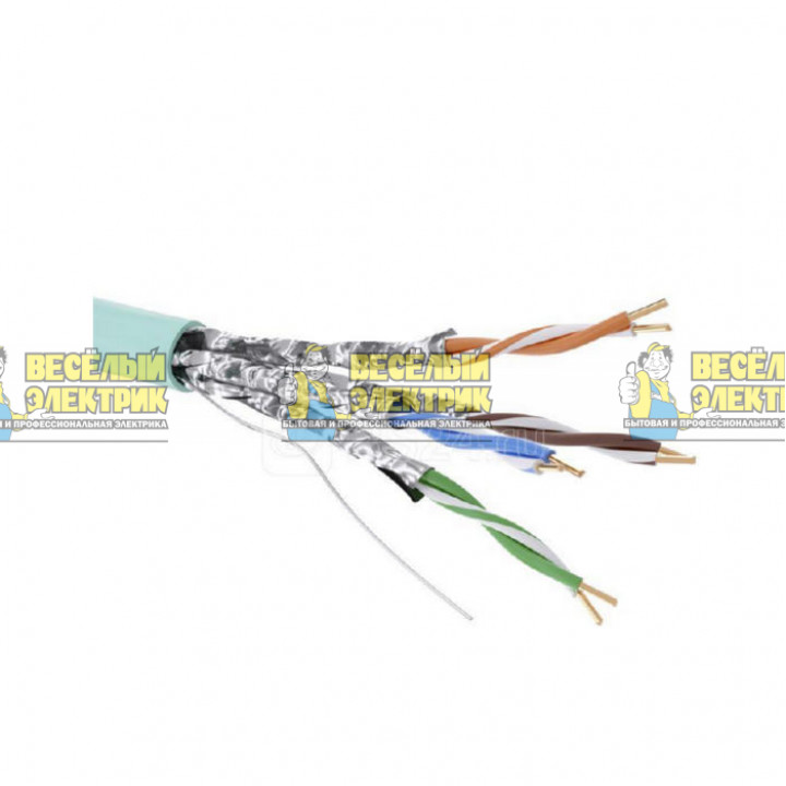 Кабель CAT 6A U/FTP нг(А)-LSLTx (уп.505м) аква DKC